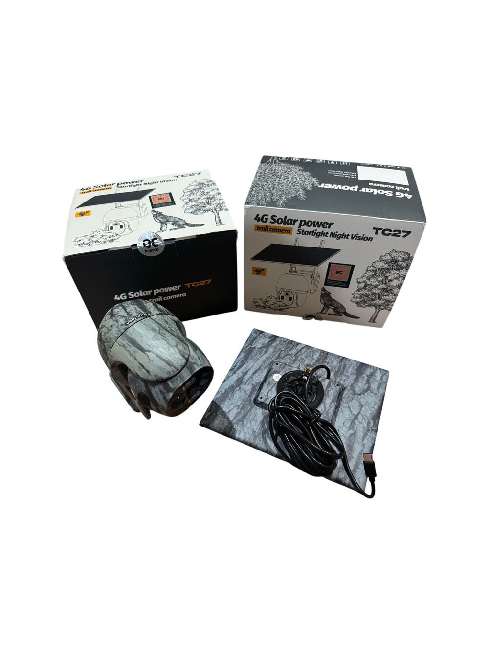 VOOPTEK TC27 4G Solar Power Trail Security Camera